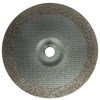 Weiler 9 in Dia, 1/4 in Thick, 7/8 in Arbor Hole Size, Aluminum Oxide 58077